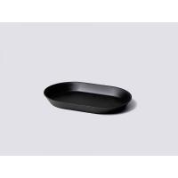 【ideaco/イデアコ】usumono plate oval 18cm ブラック | shopooo by GMO