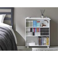 【tower/タワー】ハンドル付き隠せるコミックラック ホワイト | shopooo by GMO