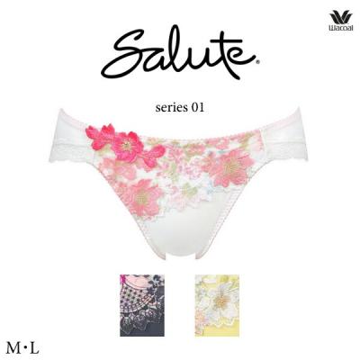 ワコール サルート 01G 下妻物語 LB リッチヴェールブラ E65ソング M