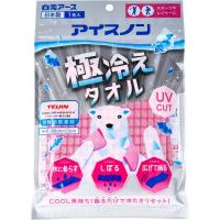 【冷却】 アイスノン 極冷えタオル ピンク1枚入 | shopooo by GMO