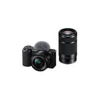 SONY (ソニー) VLOGCAM ZV-E10 ダブルズームレンズキット ZV-E10Y B ブラック | shopooo by GMO