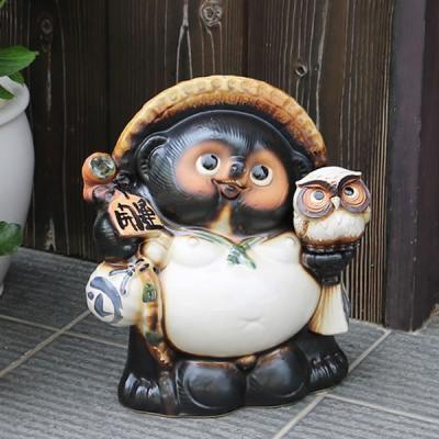 白たぬき 置物のおすすめ人気商品一覧 通販 - Yahoo!ショッピング