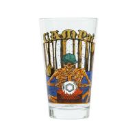HILLS FIELD ヒルズフィールド　オリジナルパイントグラス　-キャンプぁい- 480ml　HF-PINT-CP-W