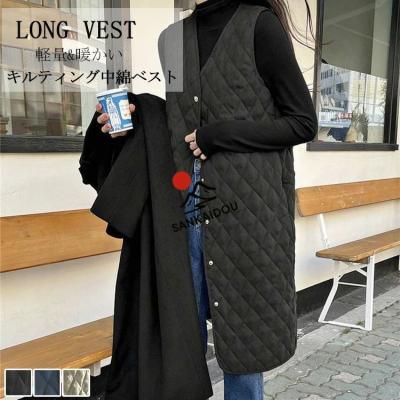 キルティングベストロングのおすすめ人気商品一覧 通販 - Yahoo