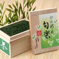 京都 お土産 新茶 2019 宇治新茶 ギフト 木箱詰め 旬楽 緑茶 煎茶 茶葉 70g×2袋入 日本茶 老舗 伊藤久右衛門 