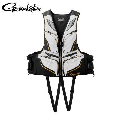 Gamakatsu 釣り ライフジャケット、フローティングベスト