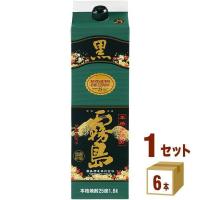 芋焼酎 黒霧島  25度 1800ml チューパック 1.8L×6本 | イズミックワールド