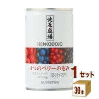 サンスター 健康道場 4つのベリーの恵み  160ml×30本×1ケース (30本) | イズミックワールド