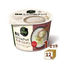 bibigo ビビゴ 韓飯 レンジdeクッパ 牛骨コムタン 172g×12食 CJフーズ | イズミックワールド