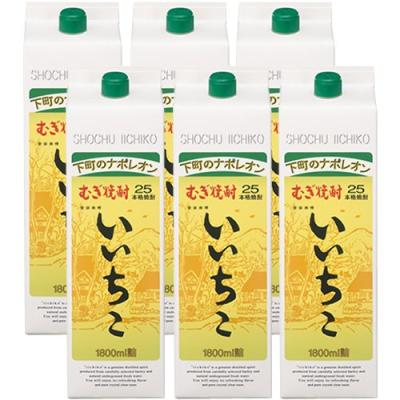 麦焼酎 二階堂 紙パック（いいちこ25度／焼酎）｜ドリンク、水、お酒