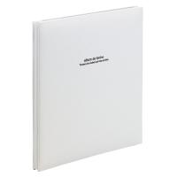 ナカバヤシ　１００年台紙アルバム　ホワイト　[アH-LD-191-W] | リコロshop