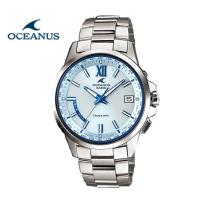 CASIO　OCEANUS　OCW-T150-2AJF　カシオ　オシアナス 腕時計 アナログ  ソーラー電波　マルチバンド6　シルバー ブルー | DECORbySEKINE