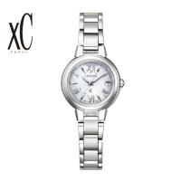 CITIZEN　シチズン XC　ES9430-54A　クロスシー basic collection レディース 腕時計 電波時計 ソーラー エコドライブ シルバー ホワイト文字盤 プレゼント | DECORbySEKINE