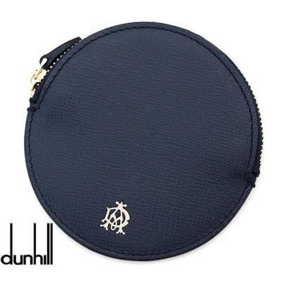dunhill ネイビー コインケース 未使用 dunhill ダンヒル レザーコインケース カドガン ネイビー