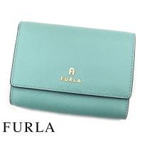 FURLA フルラ WP00325  ARE000 2718S CAMELIA カメリア コンパクトウォレット  小銭入れ付 二つ折り財布 ミディアム財布 ブルー系 ZEFIRO BALLERINA | DECORbySEKINE