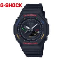 CASIO G-SHOCK GA-B2100FC-1AJF カシオ　腕時計 Multi color accentsシリーズ ソーラー Bluetooth対応 メンズ　デジタルアナログ ブラック マルチカラー | DECORbySEKINE