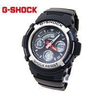 CASIO　G-SHOCK　AW-590-1AJF カシオ メンズ 腕時計 デジアナ ブラック×シルバー | DECORbySEKINE