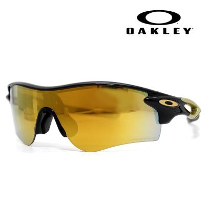 Oakley スポーツサングラス ブラック/ゴールド 楽天市場】OAKLEY オークリー ミラーレンズ スポーツ サングラス