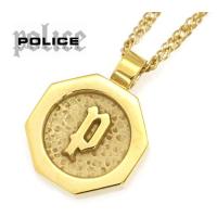 POLICE　ポリス 26377PSG02　TOKEN SMALL ネックレス　ペンダント　アクセサリー　ゴールド | DECORbySEKINE