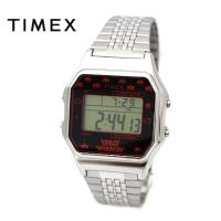 TIMEX タイメックス TW2V30000 腕時計 TIMEX 80 Space Invaders スペースインベーダー シルバー メンズ デジタル | DECORbySEKINE