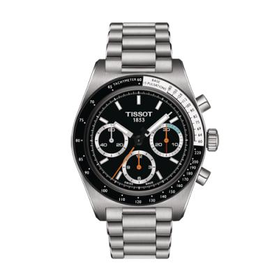 tissot クロノグラフ（腕時計本体機能：シースルーバック）の