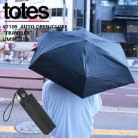 トーツ totes 7109 トラベラー 折りたたみ傘 TRAVELER AUTO OPEN/CLOSE ｜ メンズ レディース ユニセックス 男女兼用 ワンタッチ おりたたみ傘 折畳み傘 ボタン