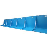 止水板 防水 大雨 水害対策 備えあれ板 W700×H500×D400mm３枚組 004954  専用クリップ9個付属 ポリエチレン 単重量2.3kg 台風  豪雨