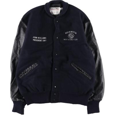 Delong Lance Romance Rap スタジャン 2XL 黒 Delong Lance Romance Rap スタジャン 2XL 黒