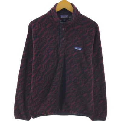 パタゴニア　スナップT プリント柄　M(039) BEAMS（ビームス）patagonia / Lightweight Synchilla Snap-T