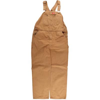 Dickies メンズオーバーオール（色：ブラウン系）｜ボトムス