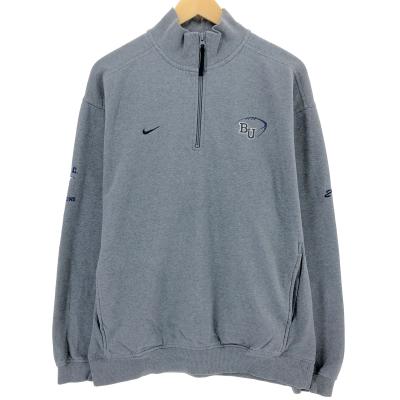 【美品】NIKE ハーフジップ スウェット XXL グレー 楽天市場】NIKE ナイキ ハーフジップ プルオーバー スウェット