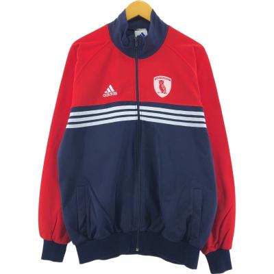 90s アディダスオリジナルス　トラックジャケット　赤　メンズM 古着 100026711-1.jpg