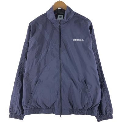 adidas ウィンドブレーカー 青 新品タグ付き adidas フード付きウィンドブレーカー - メルカリ