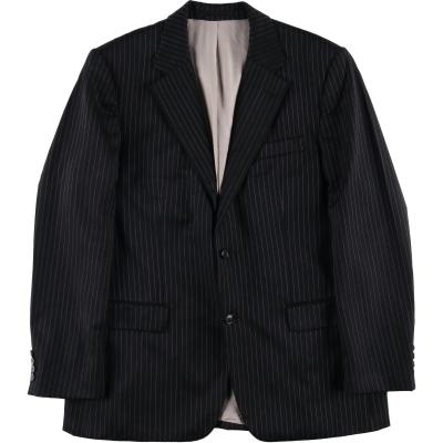 【ヒューゴボス】大きいサイズ メンズ テーラードジャケット 黒 3L相当 美品 楽天市場】超美品・ヒューゴボス エクストラ スリム フィット