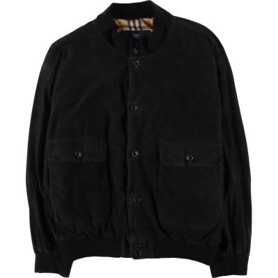BURBERRY 古着 90年代 バーバリー Burberry's スエードレザー