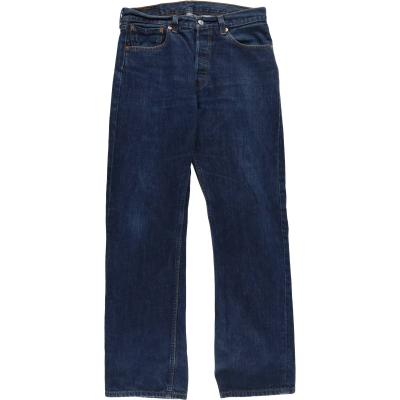リーバイス　デニム　レア　ネイビー　levis ユーロ 90年代 Levi's ユーロリーバイス 615 02 ワイドテーパードデニム