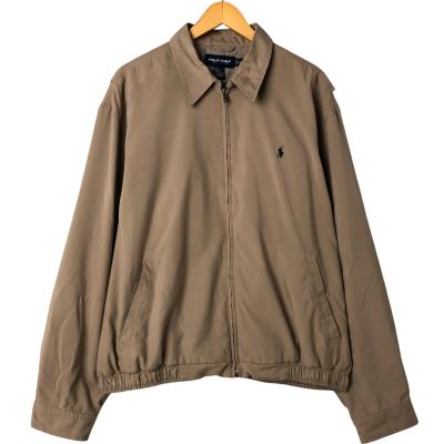 90-00s Polo by Ralph Lauren スイングトップ 襟コーズ ラルフローレン 100%コットン 襟コーズ 裏地好配色チェック