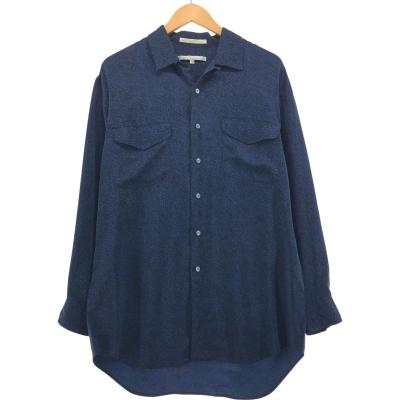 ペリーエリス　ヴィンテージ　紺　ネイビー オーバーサイズ　シルク　パンツスーツ ペリーエリス ヴィンテージ 紺 ネイビー オーバーサイズ シルク