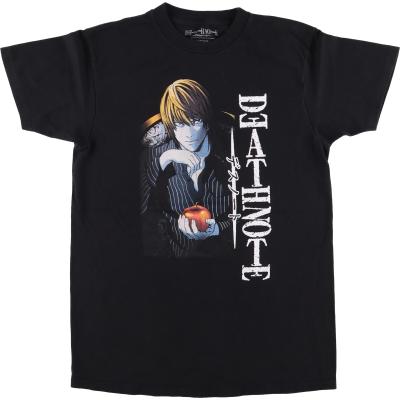 デスノートtシャツ セット デスノート Tシャツ レディース2XLサイズ 黒 アニメTシャツ 海外