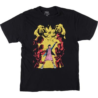 Urban Outfitters - 超レアコラボ品USA ストレンジャーシングス  pacsunブラック　tシャツ Urban Outfitters - 超レアコラボ品USA ストレンジャーシングス
