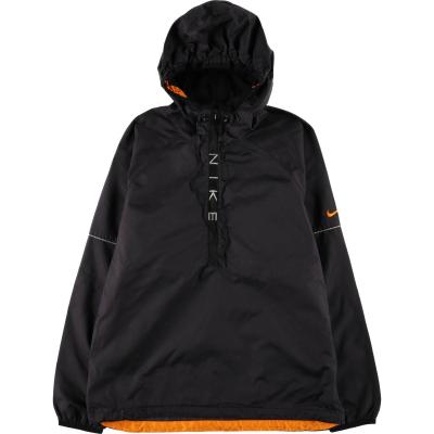 新品　希少　NIKE ナイロンジャケット　ウィンドブレーカー　オレンジ　グレー ナイキ 薄いオレンジ×グレー ナイロンジャケット ウインド