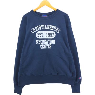 Champion reverse weave リバースウィーブ　スウェット　古着 90s Champion Reverse Weave Sweatshirt 黒 L チャンピオン