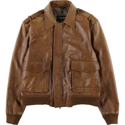 80s’-90s’イタリア製 フライトジャケットA2ブラウンXL相当 フライトジャケット A2 中古のおすすめ人気商品一覧 通販