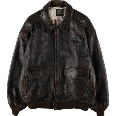 アビレックス レザー ジャケット 中古（ファッション）の