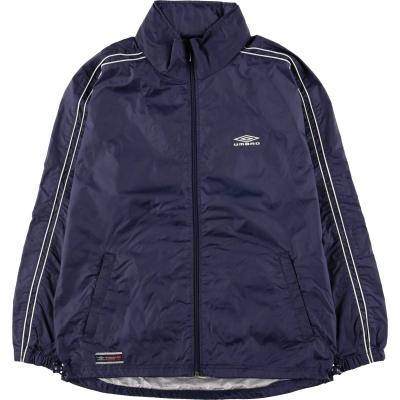 未使用　Umbro ナイロンジャケットセットLサイズ ネイビー 古着 アンブロ UMBRO ナイロンジャケット メンズM相当
