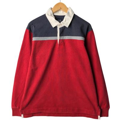 90's メルカリ - L相当 グレー ラグビーシャツ ラガーシャツ GAP 00s 90s 美品 ラガーシャツ GAP ウェア
