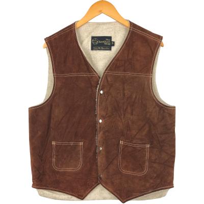 本革レザーベスト スエードベストのおすすめ人気商品一覧 通販 - Yahoo