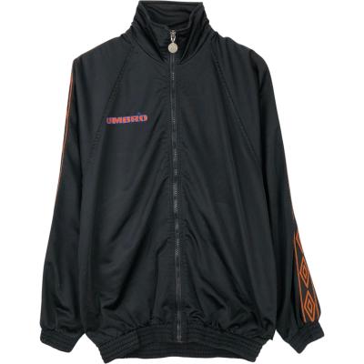 F/CE. UMBRO トラックジャケット ジャージ ブラック L toe umbro（アンブロ） ジャージ × BLACK LABEL SETUP TRUCK JACKT