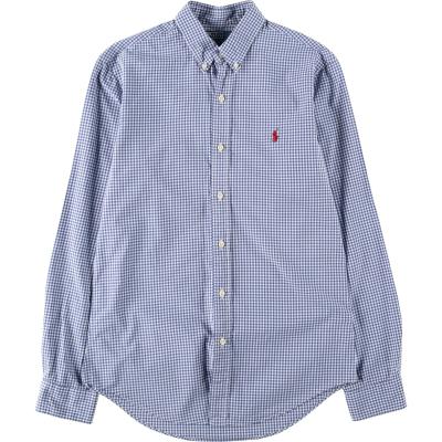 ラルフローレンギンガムチェックシャツ（レディーストップス
