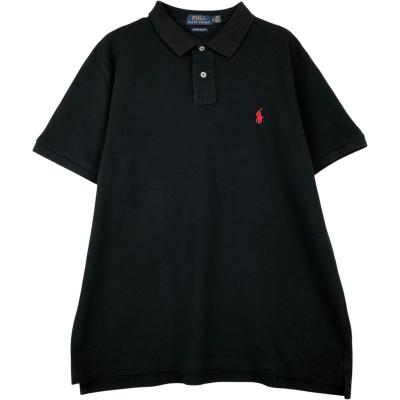 POLO RALPH LAUREN メンズポロシャツ（色：ブラック系）｜トップス